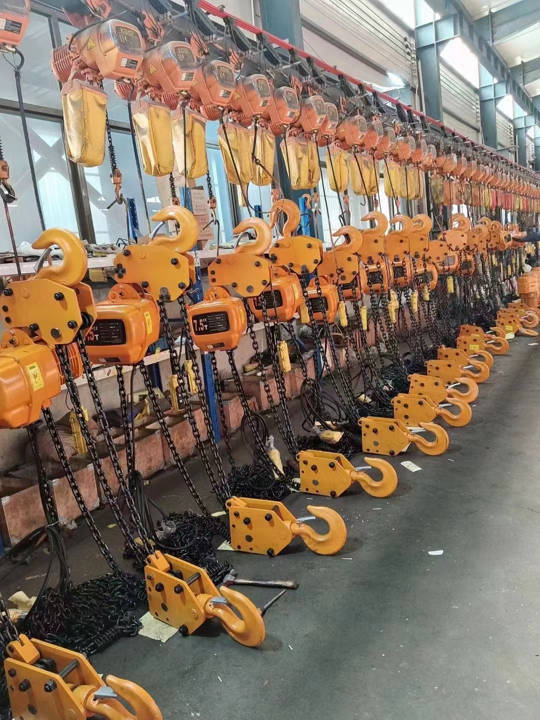 环链电动葫芦应用方案