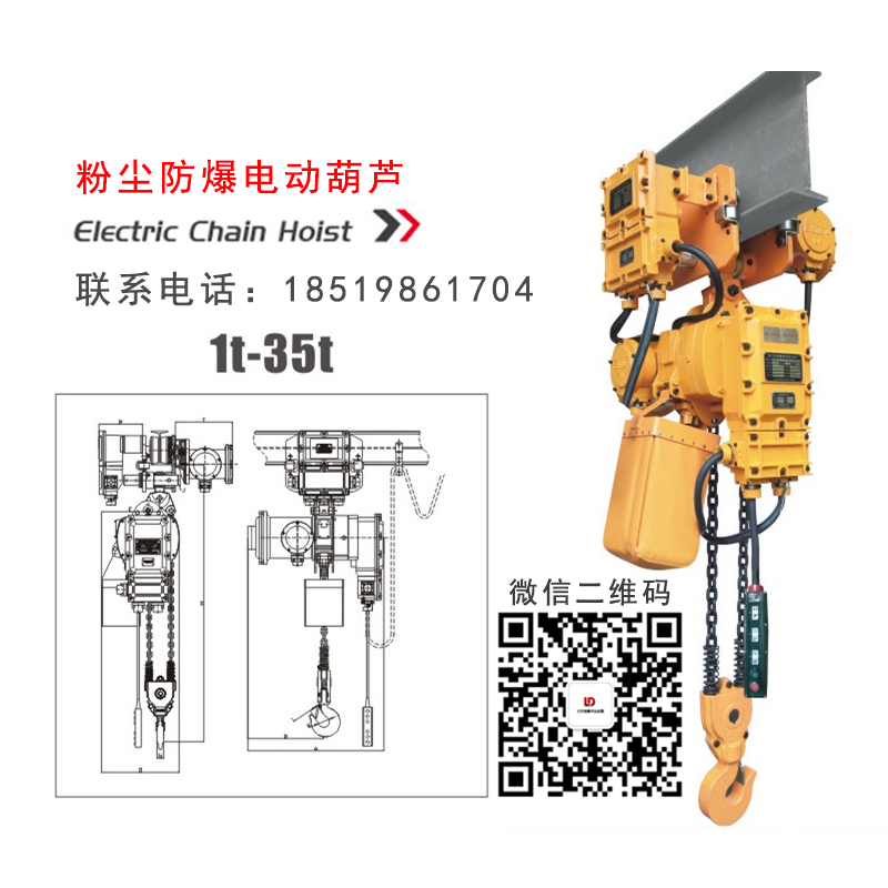 粉尘防爆电动环链葫芦