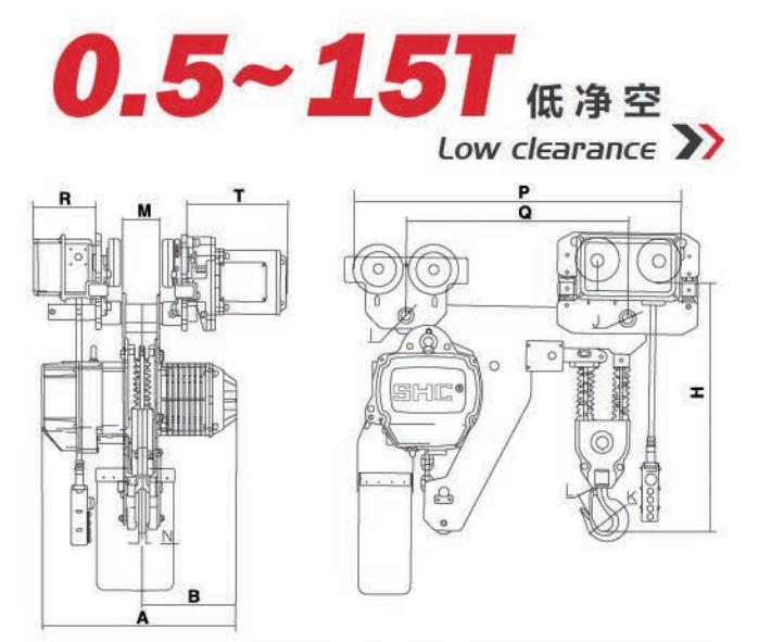 0.5-15低净空葫芦