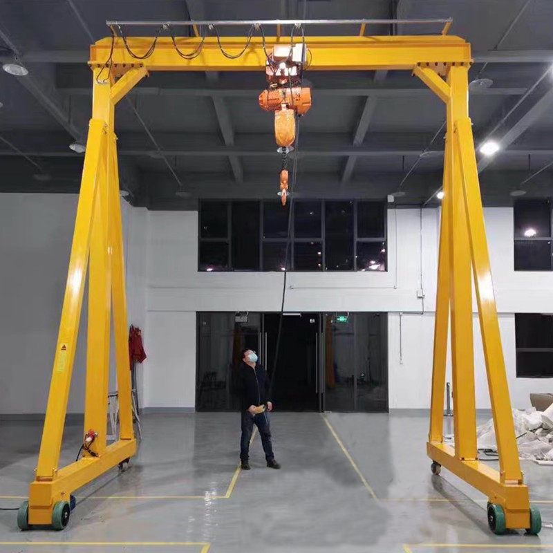 电动葫芦搭配龙门吊使用